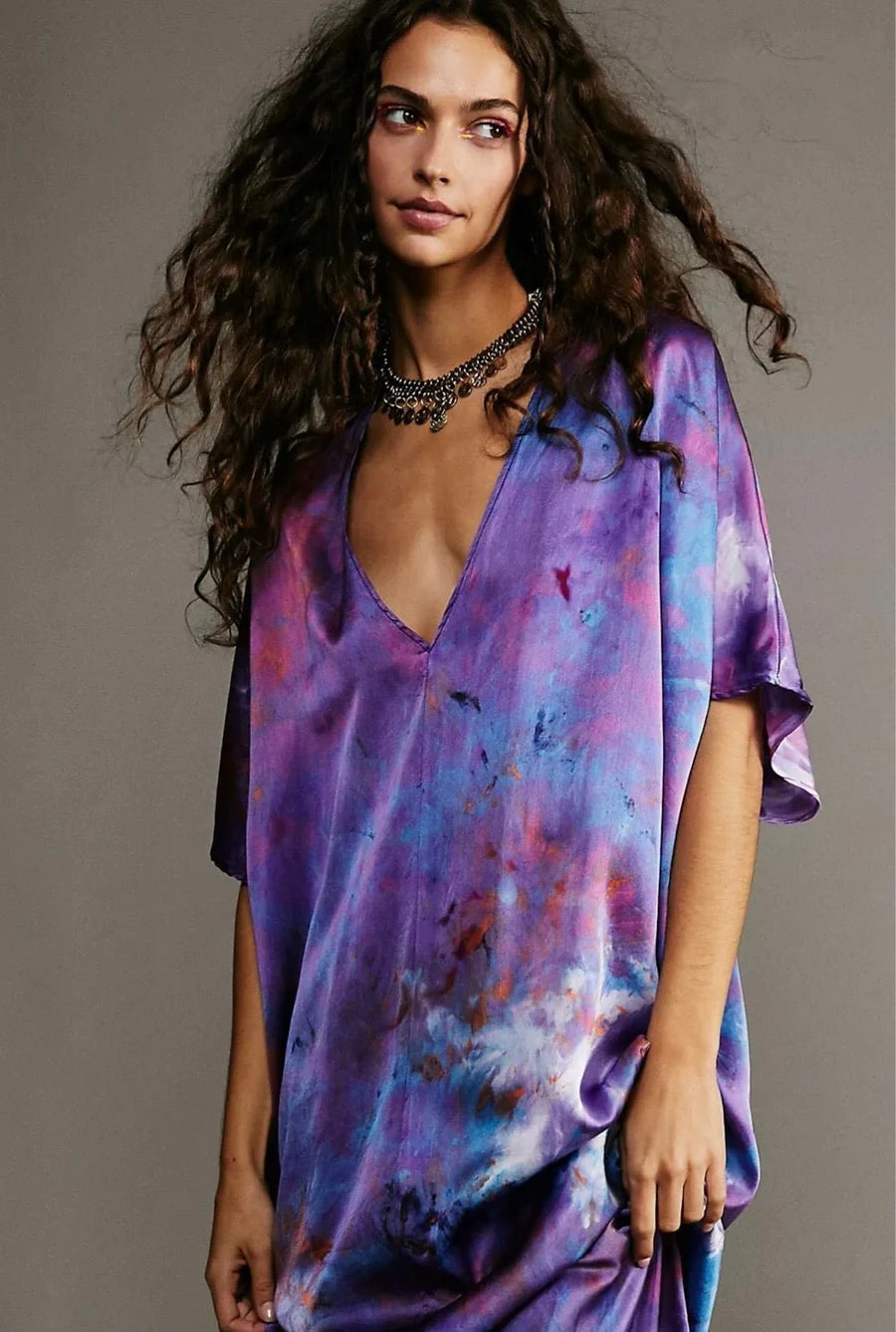 SILK KAFTAN