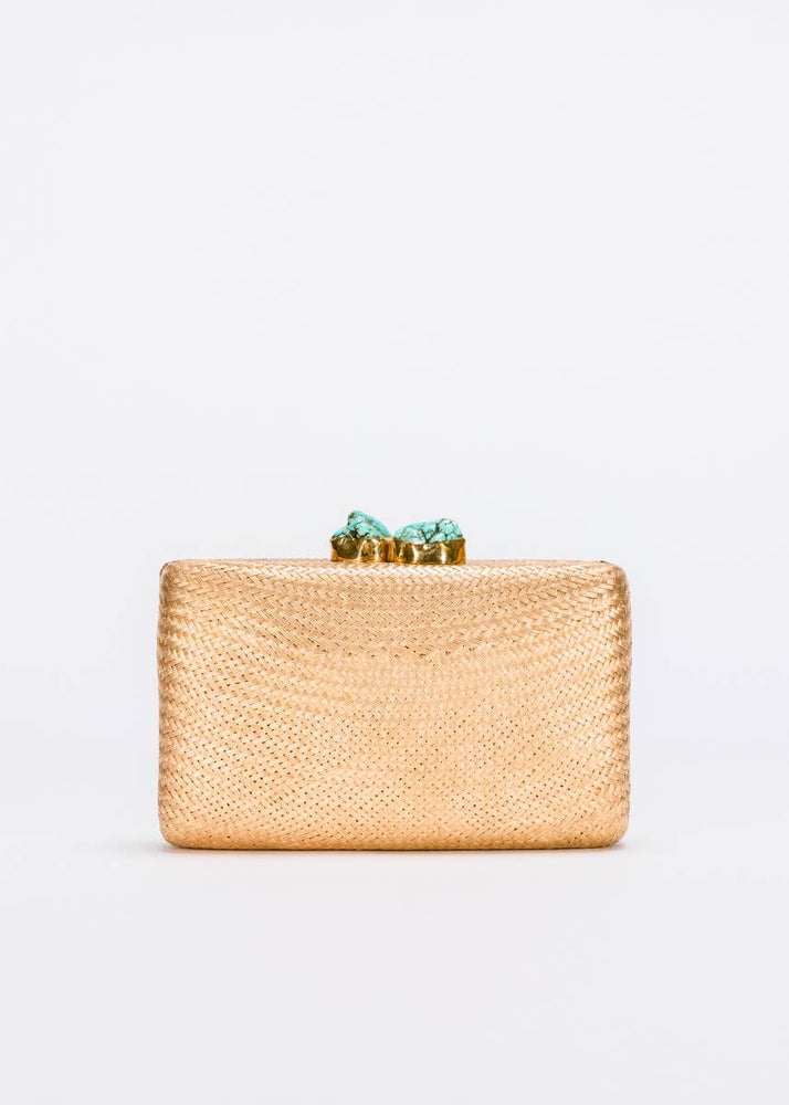 
                  
                    JEN TURQUOISE CLUTCH
                  
                