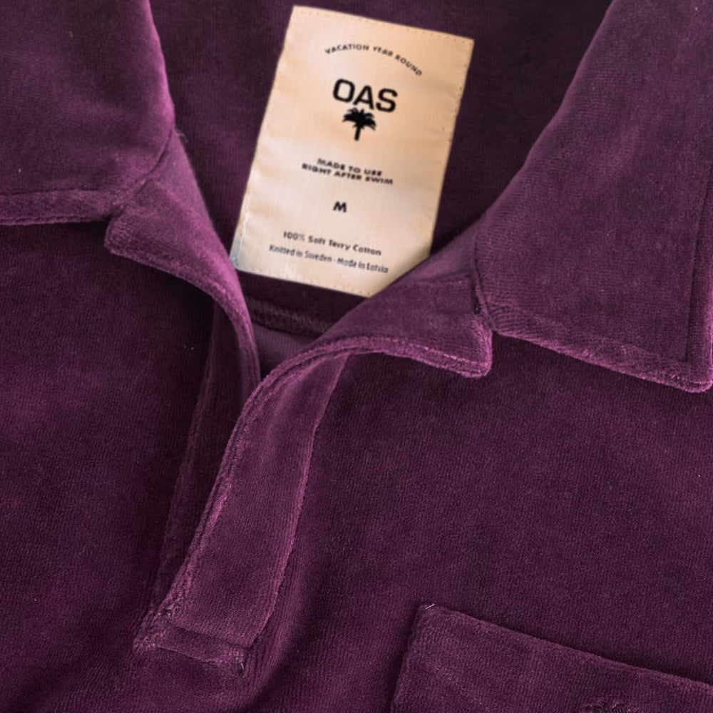 
                  
                    Dandy Purple Velour Long Sleeve - OAS
                  
                
