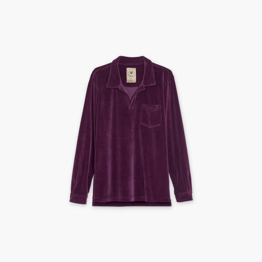 
                  
                    Dandy Purple Velour Long Sleeve - OAS
                  
                