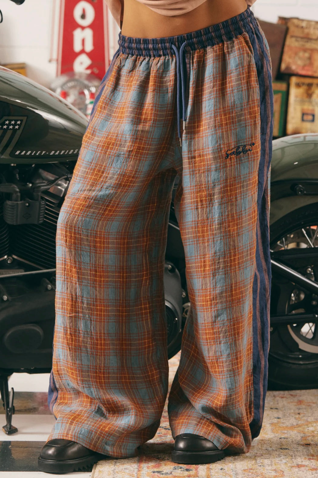 THE MEXICOLA CHECK PANT