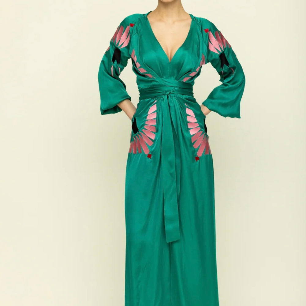 AZIZA WRAP DRESS