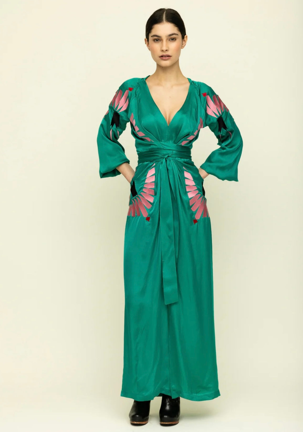 AZIZA WRAP DRESS