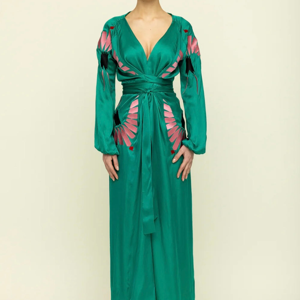AZIZA WRAP DRESS