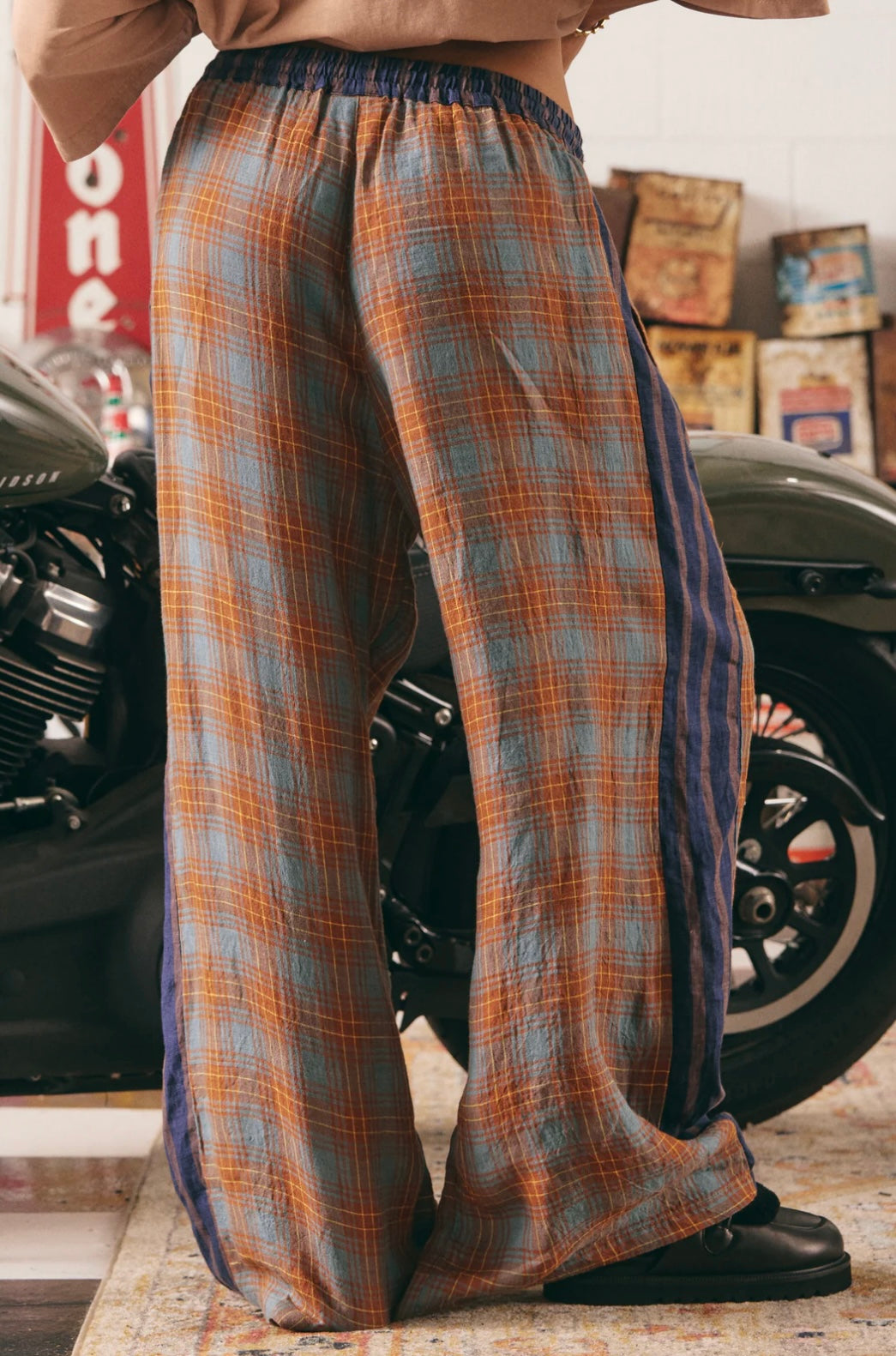 THE MEXICOLA CHECK PANT