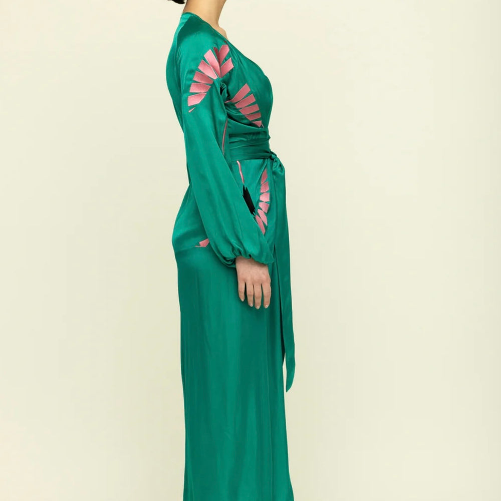 
                  
                    AZIZA WRAP DRESS
                  
                