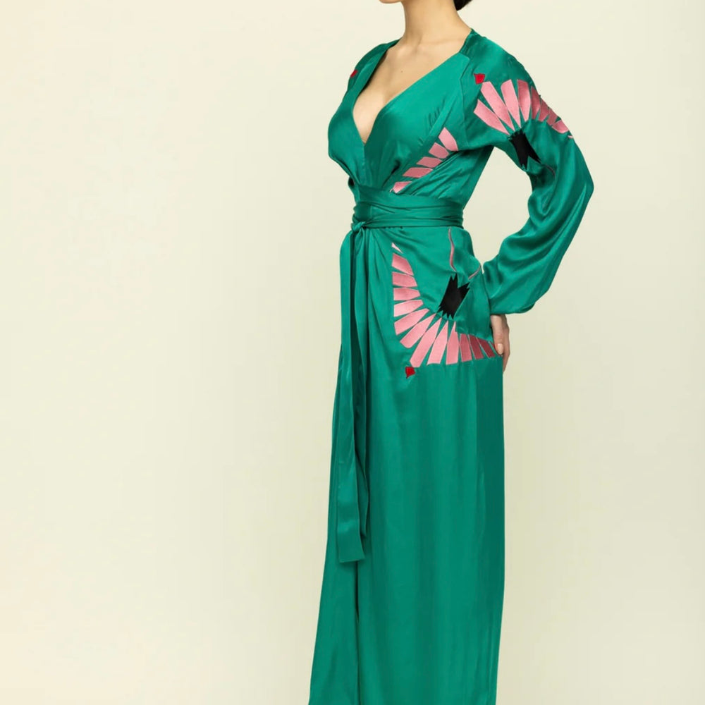 
                  
                    AZIZA WRAP DRESS
                  
                