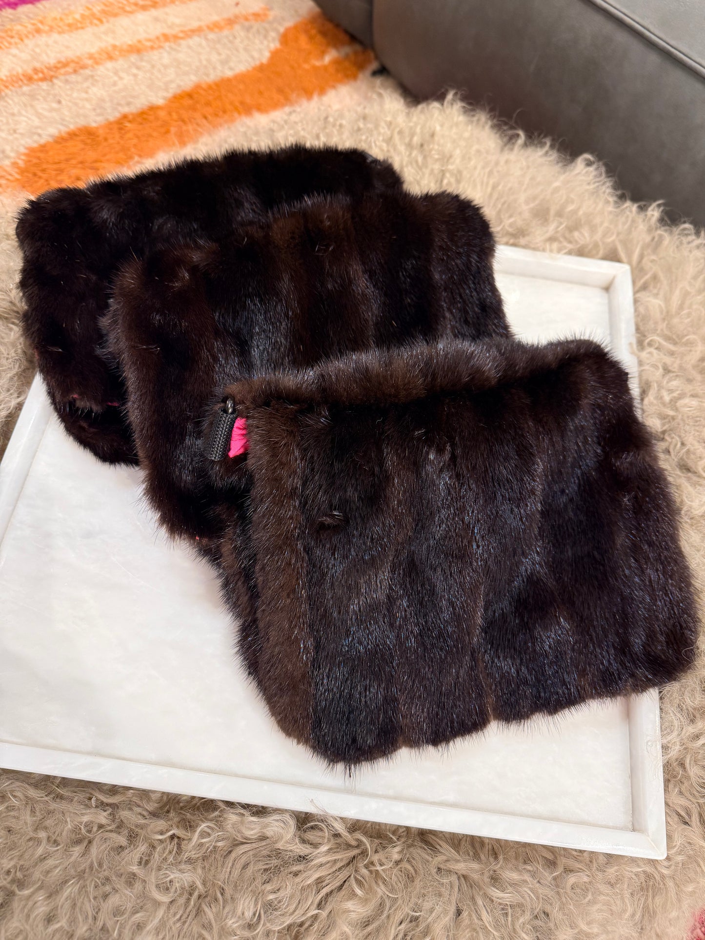 DO-OVER FUR CROSSBODY BAG