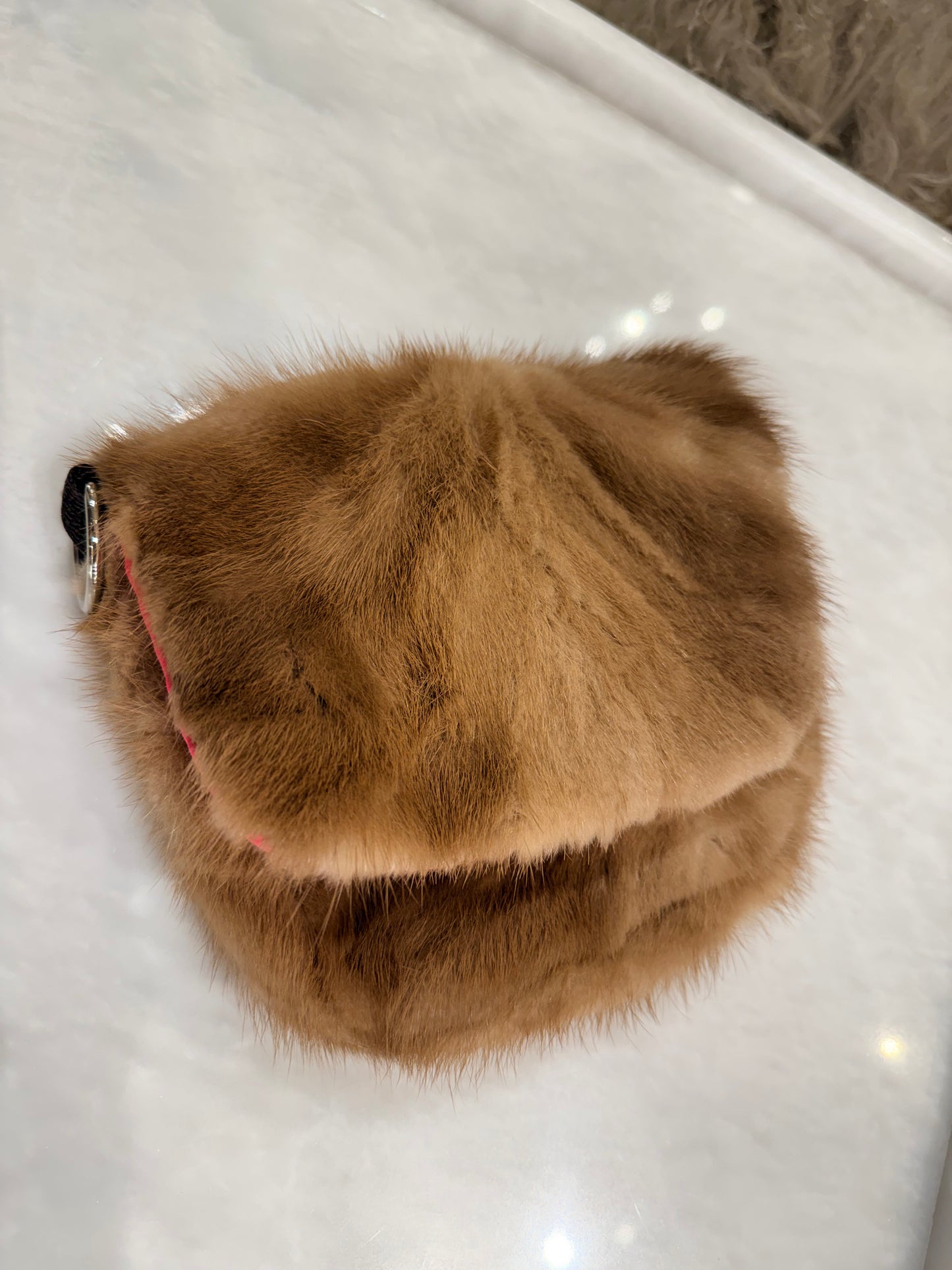 DO-OVER FUR MINI CROSSBODY BAG