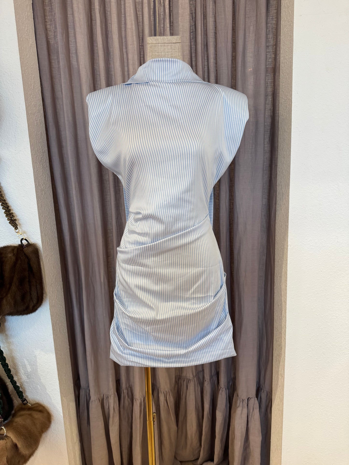 DRAGON POPLIN DRESS