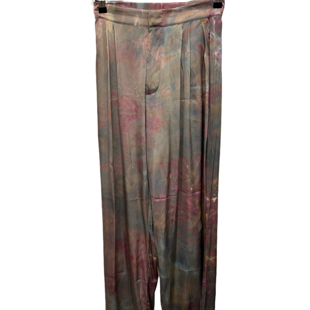 SILK PLEAT PANT
