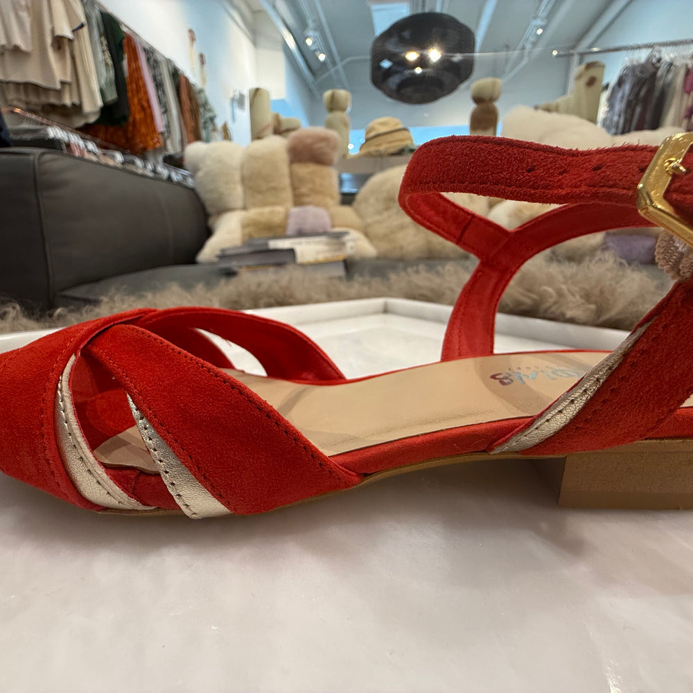 PALMA SANDALS VELVET LEATHER