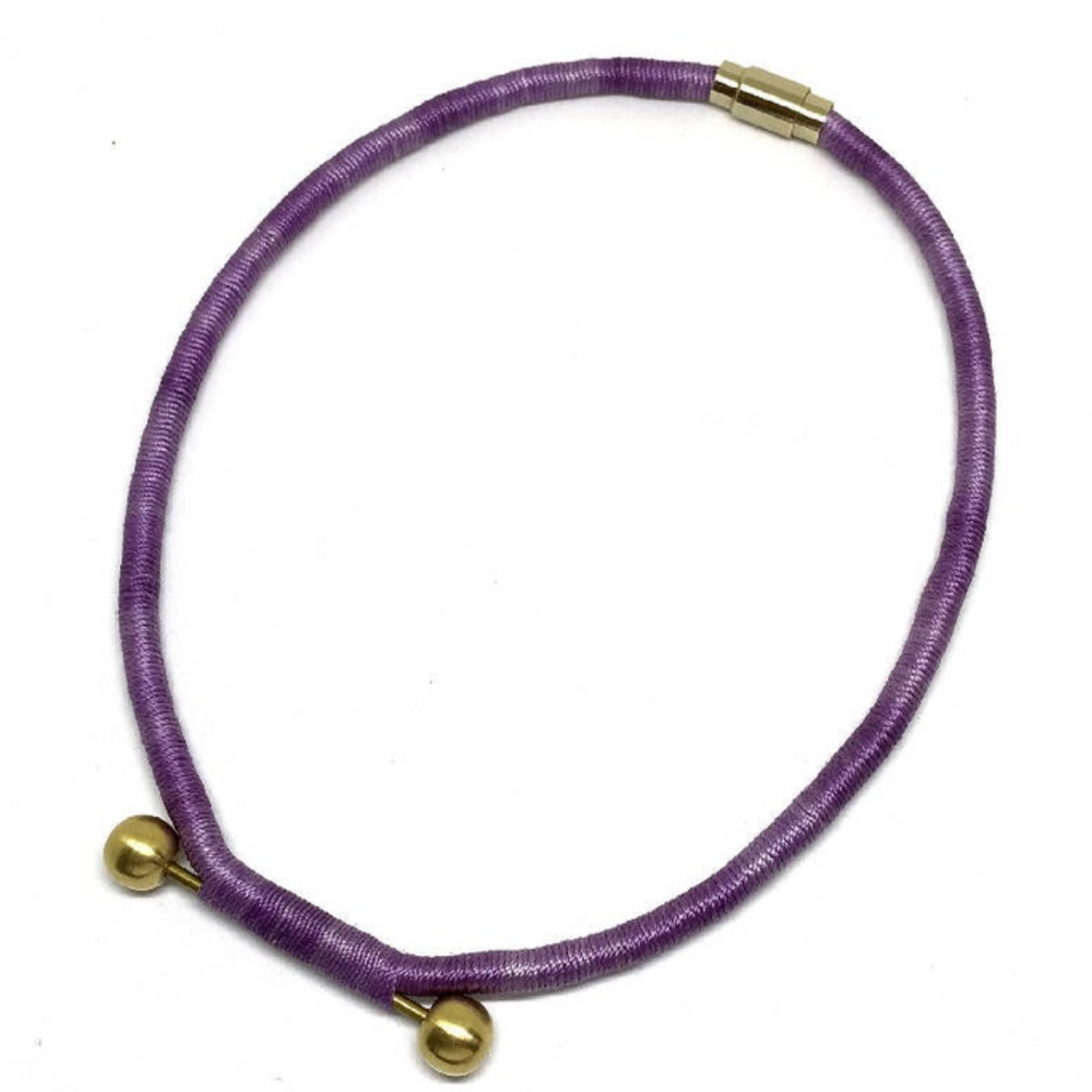 
                  
                    BRASS BALL NECKLACE
                  
                
