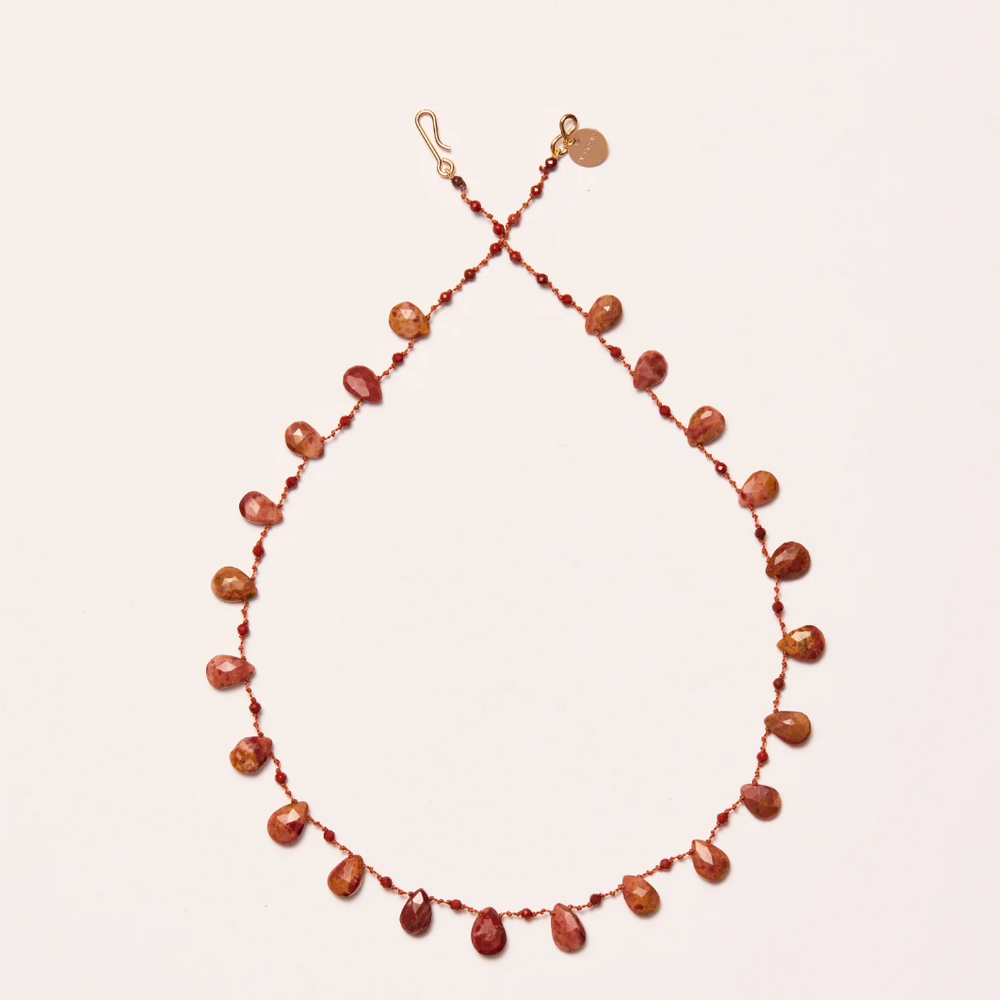 HARPER DROPS & BEADS NECKLACE