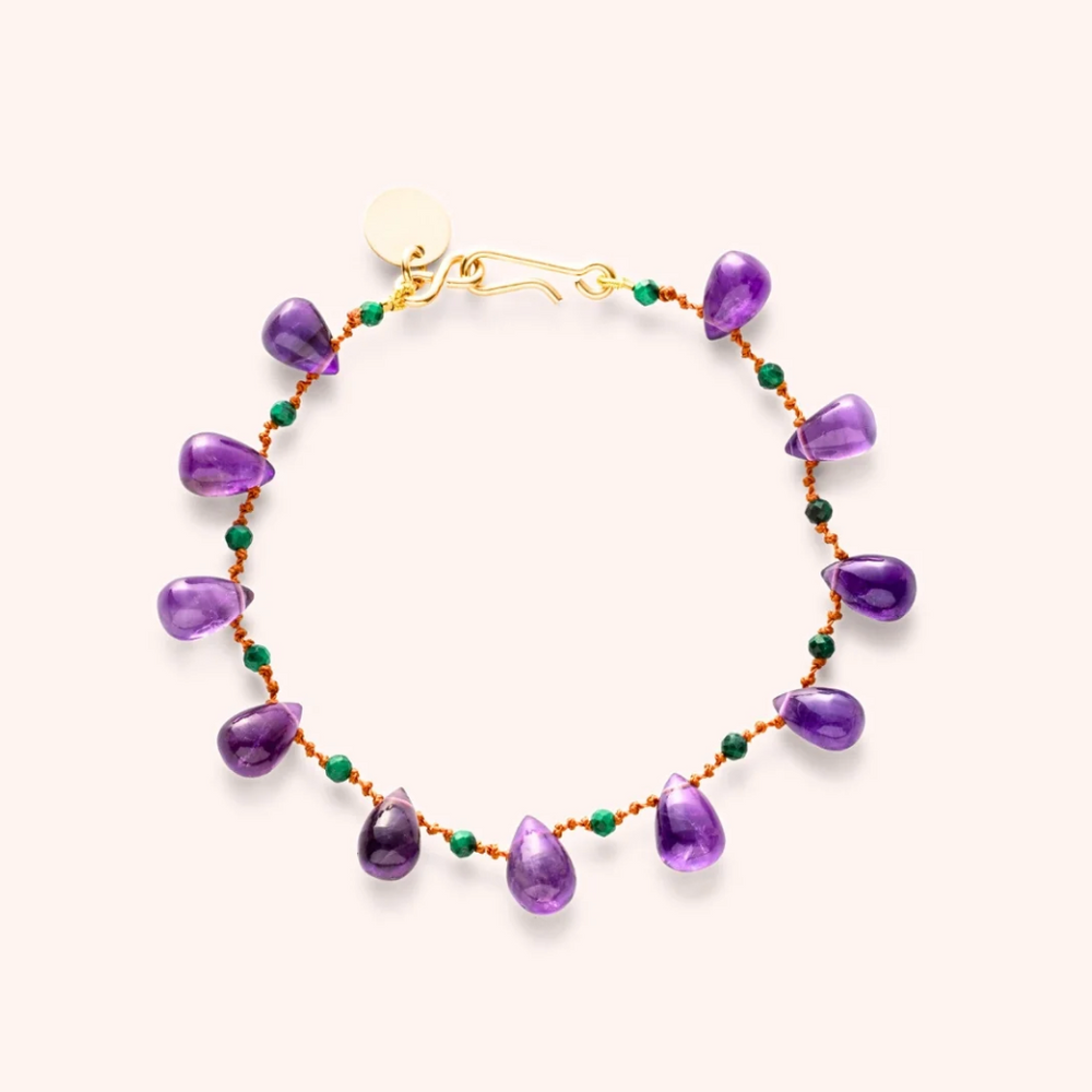 YOUNGTOWN BEADS & DROPS BRACELET