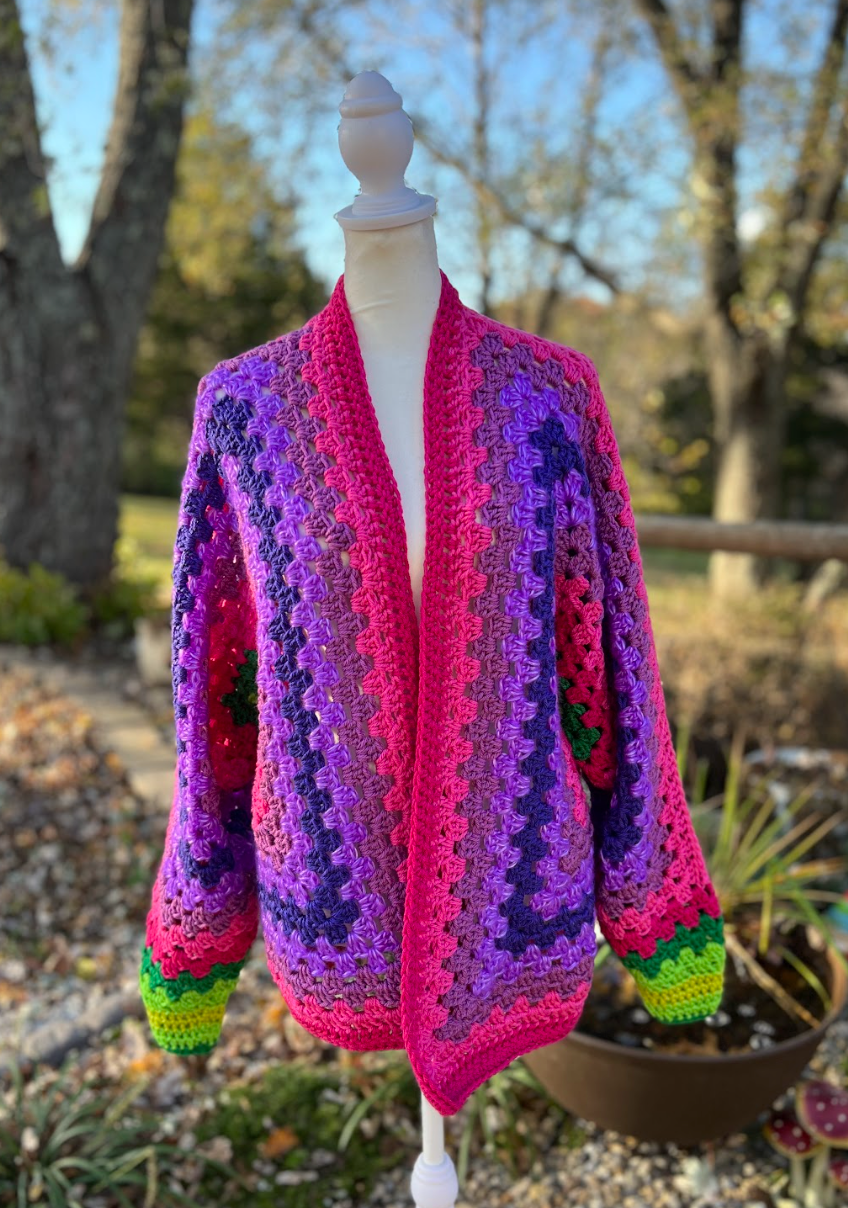 TREAT YO SELF CARDIGAN