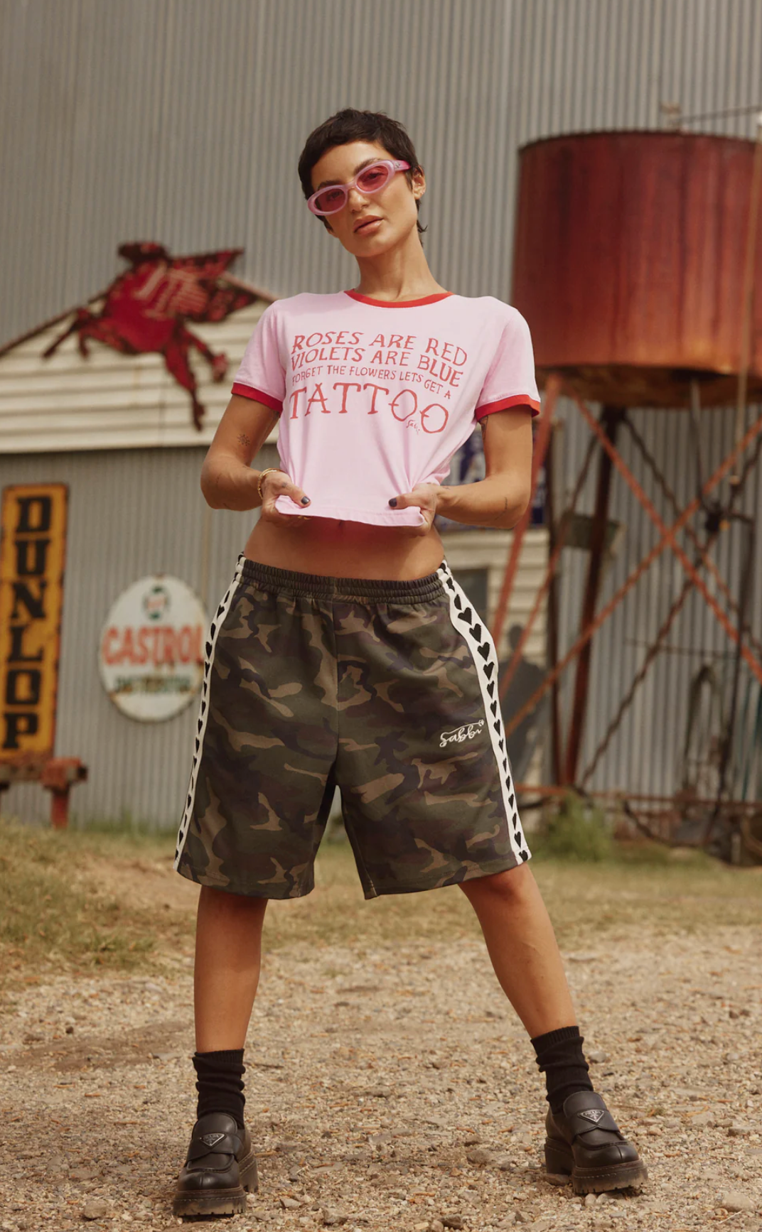 RAVING HEARTS SHORTS