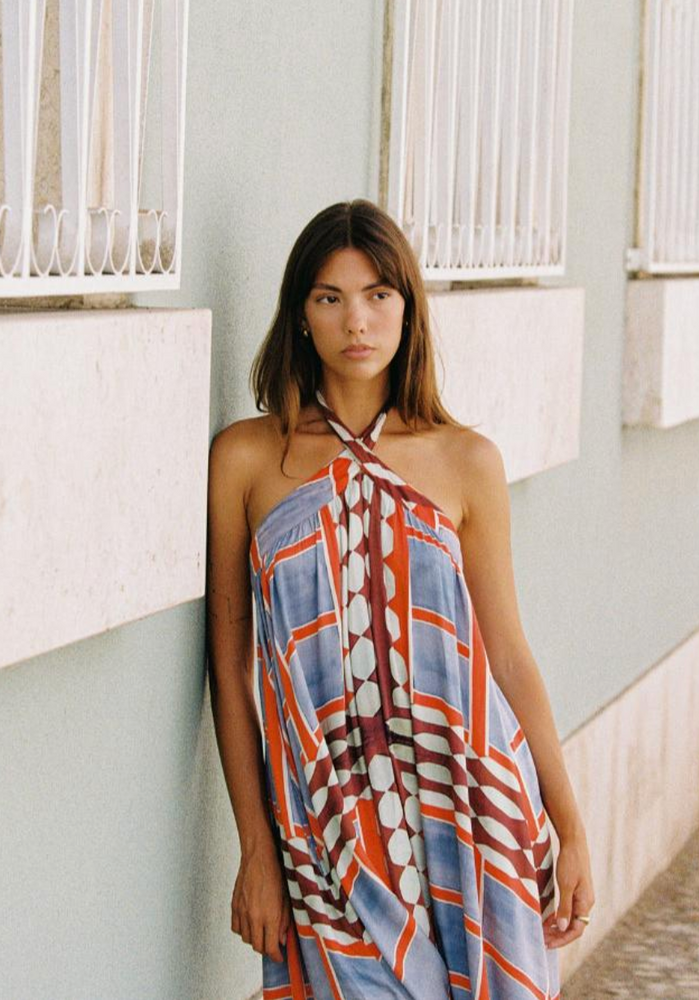 
                  
                    BONANZA TRAPEZE DRESS
                  
                