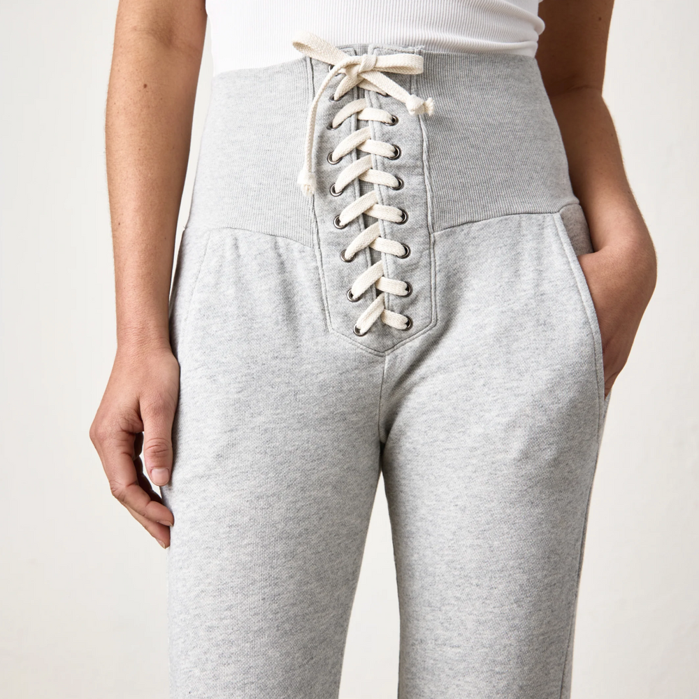 MAREN CORSET WAIST SWEATPANTS