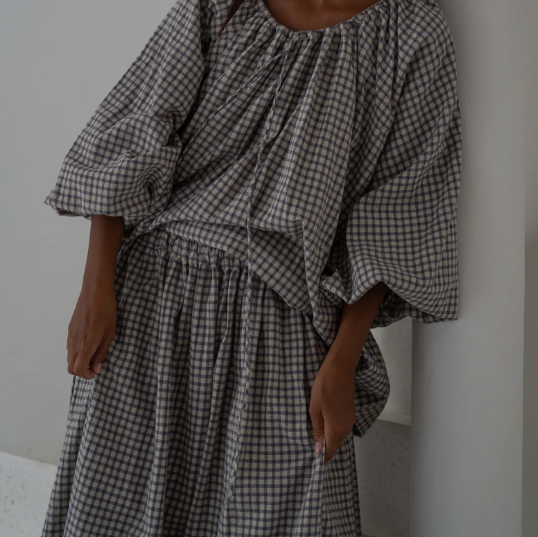 
                  
                    YOLLIE GINGHAM PANT
                  
                