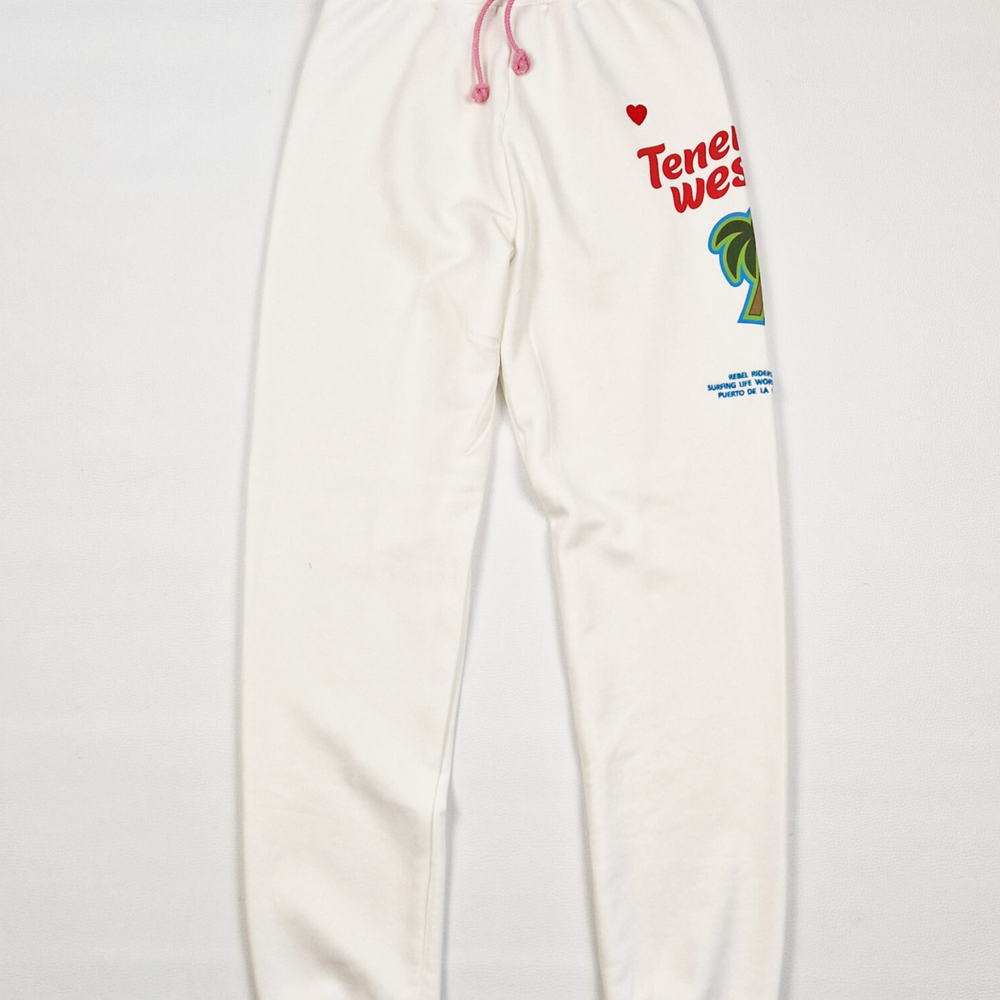 
                  
                    KIHEI IBIZA WHITE SWEATPANTS
                  
                