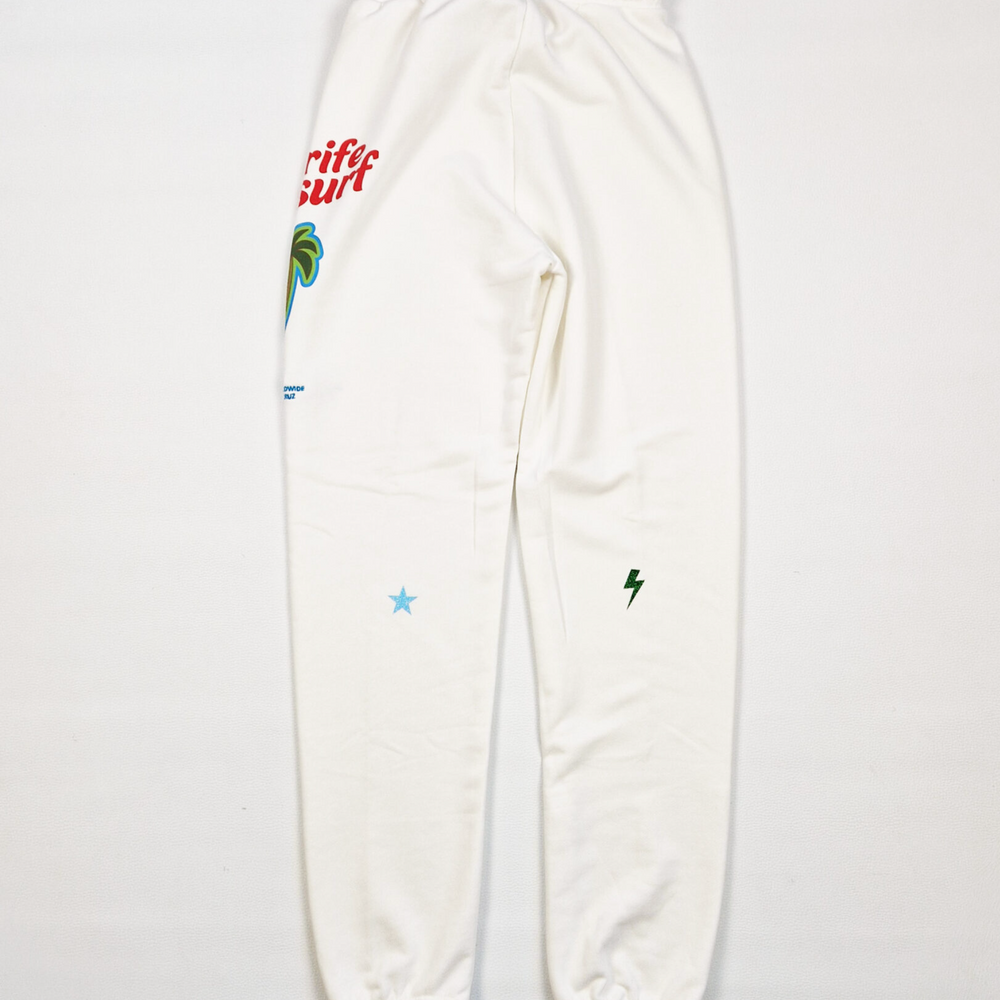 
                  
                    KIHEI IBIZA WHITE SWEATPANTS
                  
                