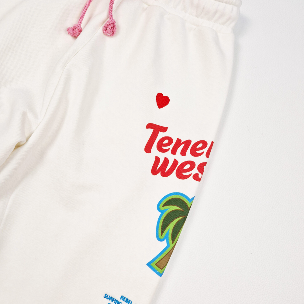 
                  
                    KIHEI IBIZA WHITE SWEATPANTS
                  
                