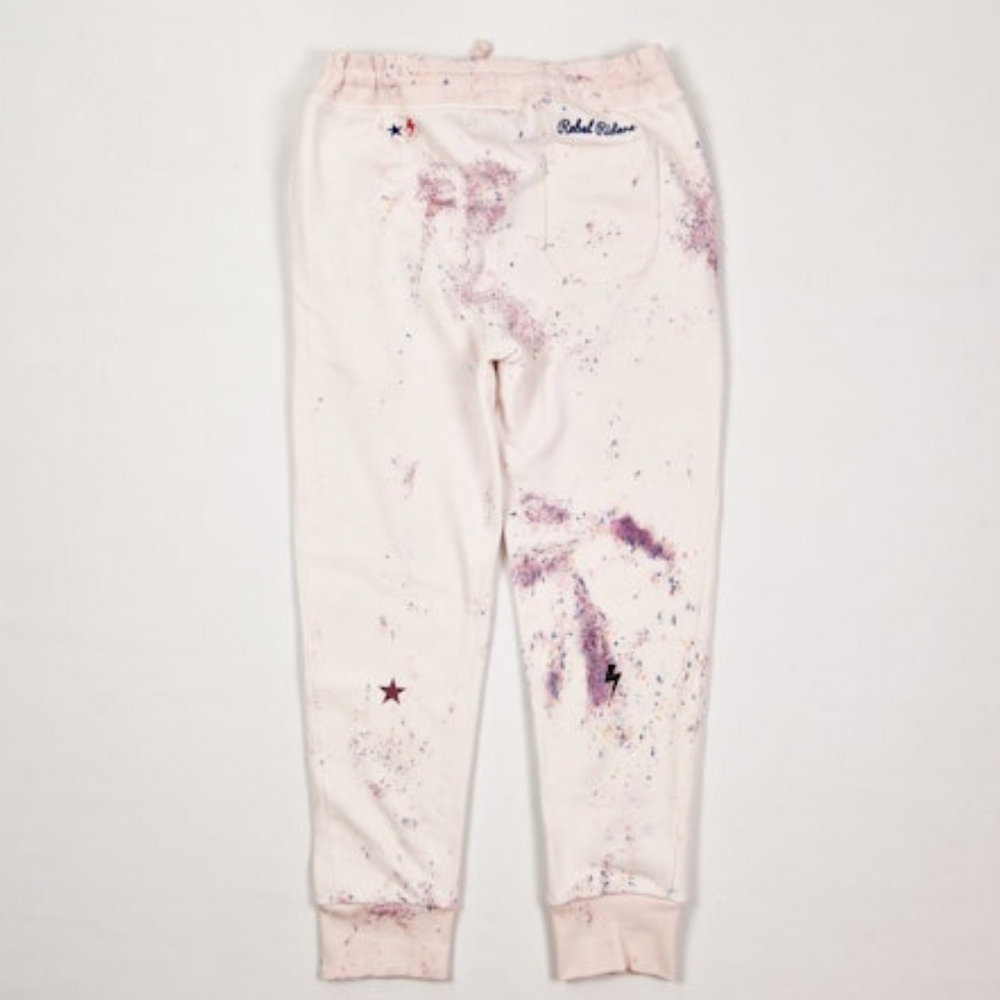 BONDI GALAXY WHITE WATER SWEATPANTS