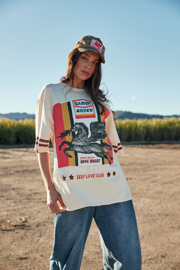 
                  
                    RODEO SELF LOVE CLUB TEE
                  
                