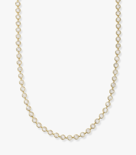 MAMA BARONESS TENNIS NECKLACE 15"