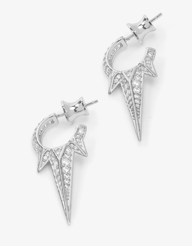 
                  
                    BABY GABRIELLA PAVE TRIPLE SPIKE HOOPS
                  
                