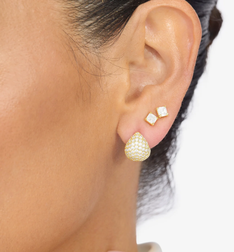 LIL' NORA PAVE EARRINGS