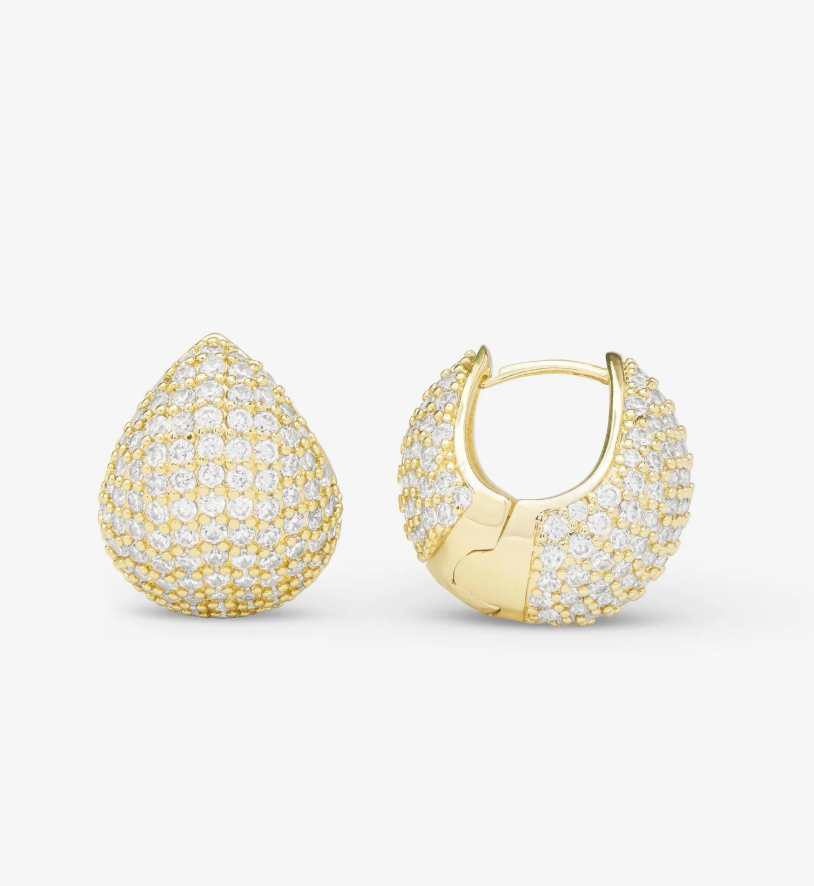NORA PAVE EARRINGS