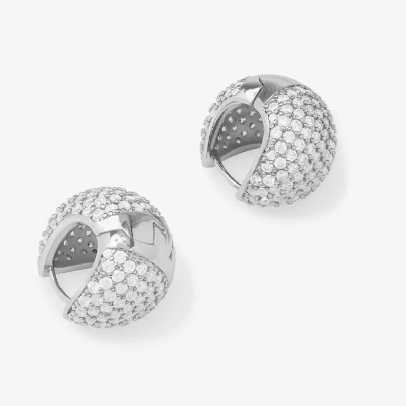 
                  
                    NORA PAVE EARRINGS
                  
                
