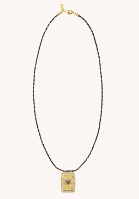 
                  
                    LABRADORITE HEART BOHEME NECKLACE
                  
                