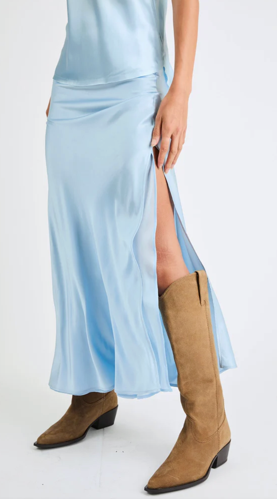 HELENA SILK SKIRT