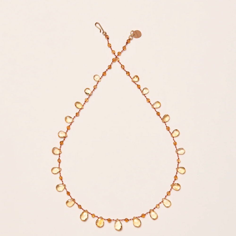 MILL DROPS & BEADS NECKLACE