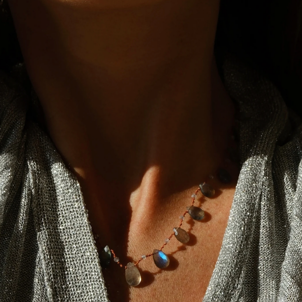 ODIN DROPS & BEADS NECKLACE