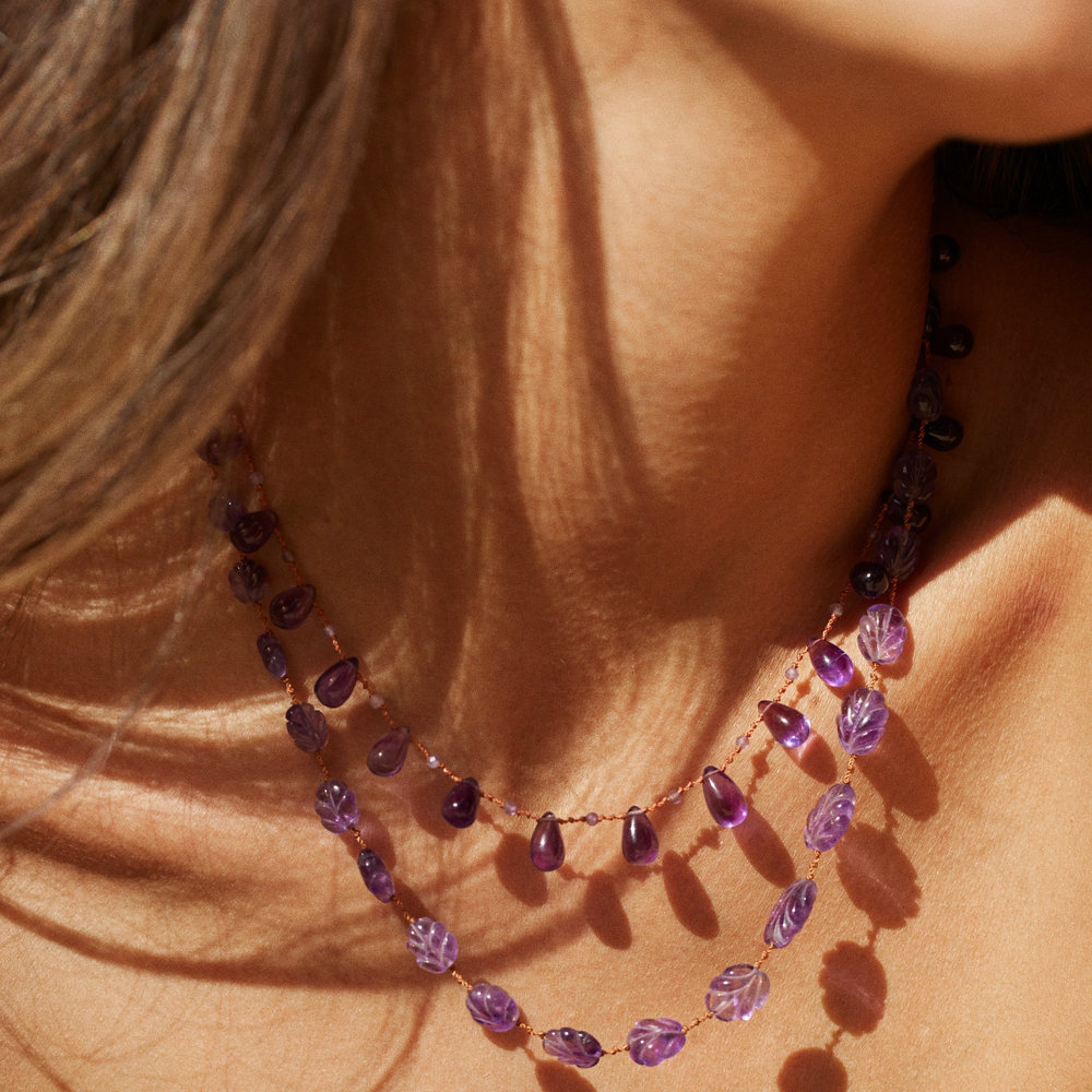 NIILO DROPS & BEADS NECKLACE