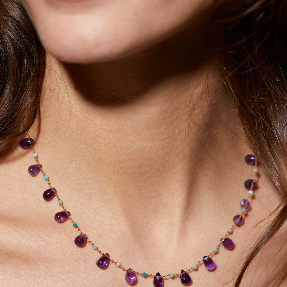 WINFIELD DROPS & BEADS NECKLACE
