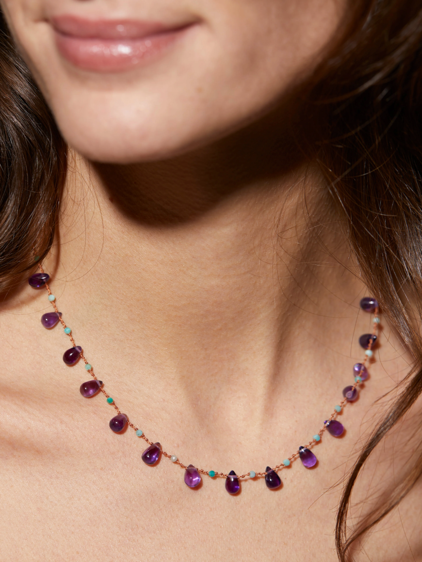 WINFIELD DROPS & BEADS NECKLACE