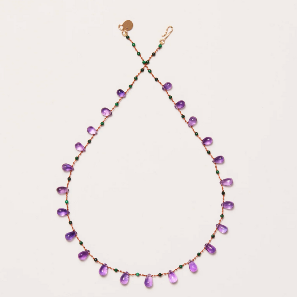 YOUNGTOWN DROPS & BEADS NECKLACE