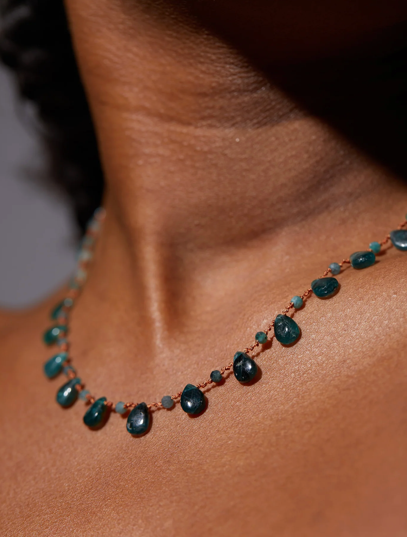 OSPREY DROPS & BEADS NECKLACE