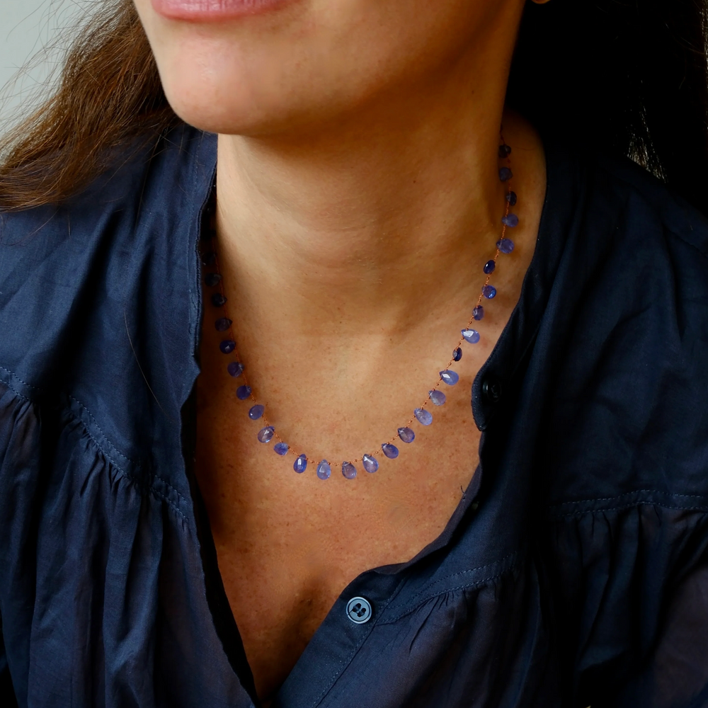 TANZANITE NECKLACE