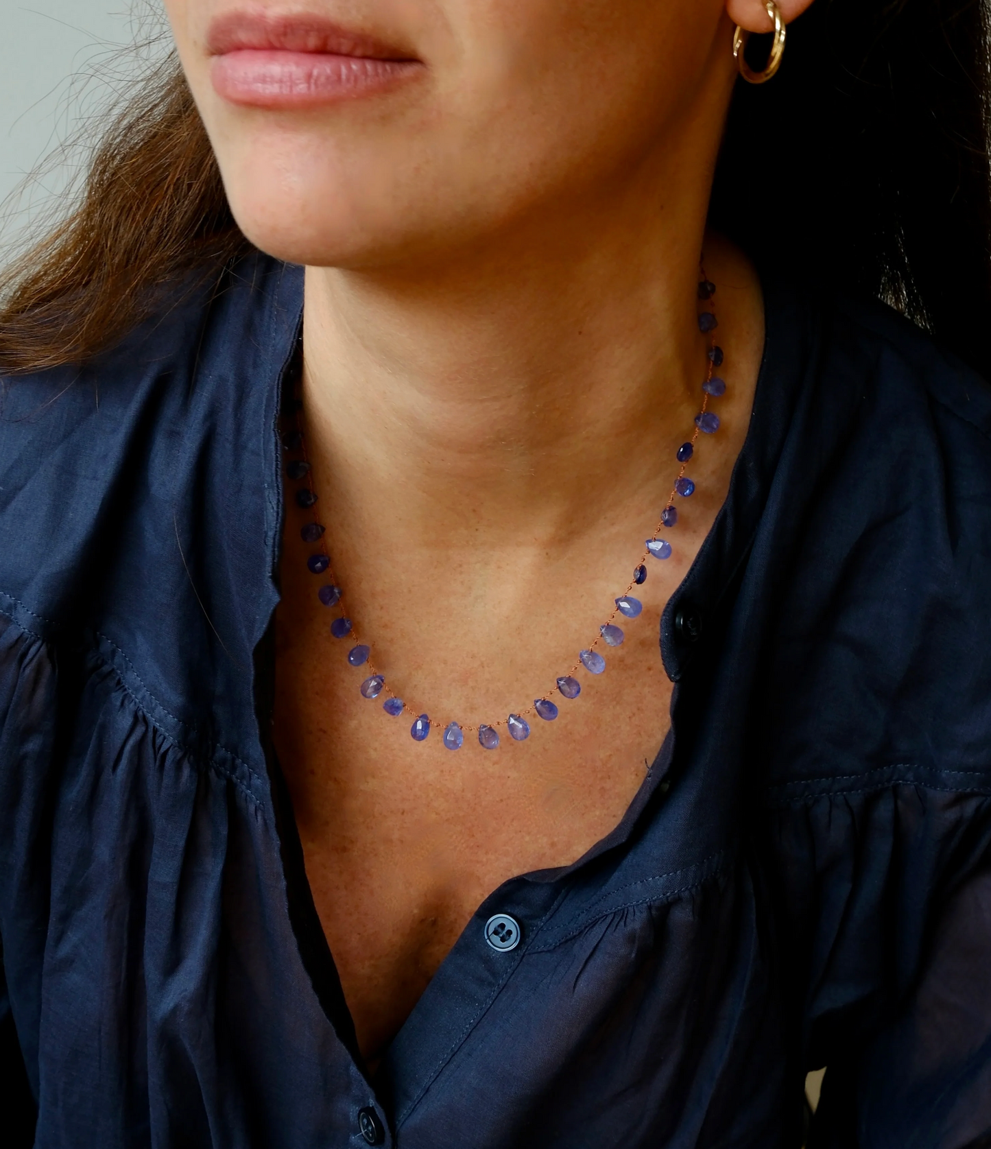 TANZANITE NECKLACE
