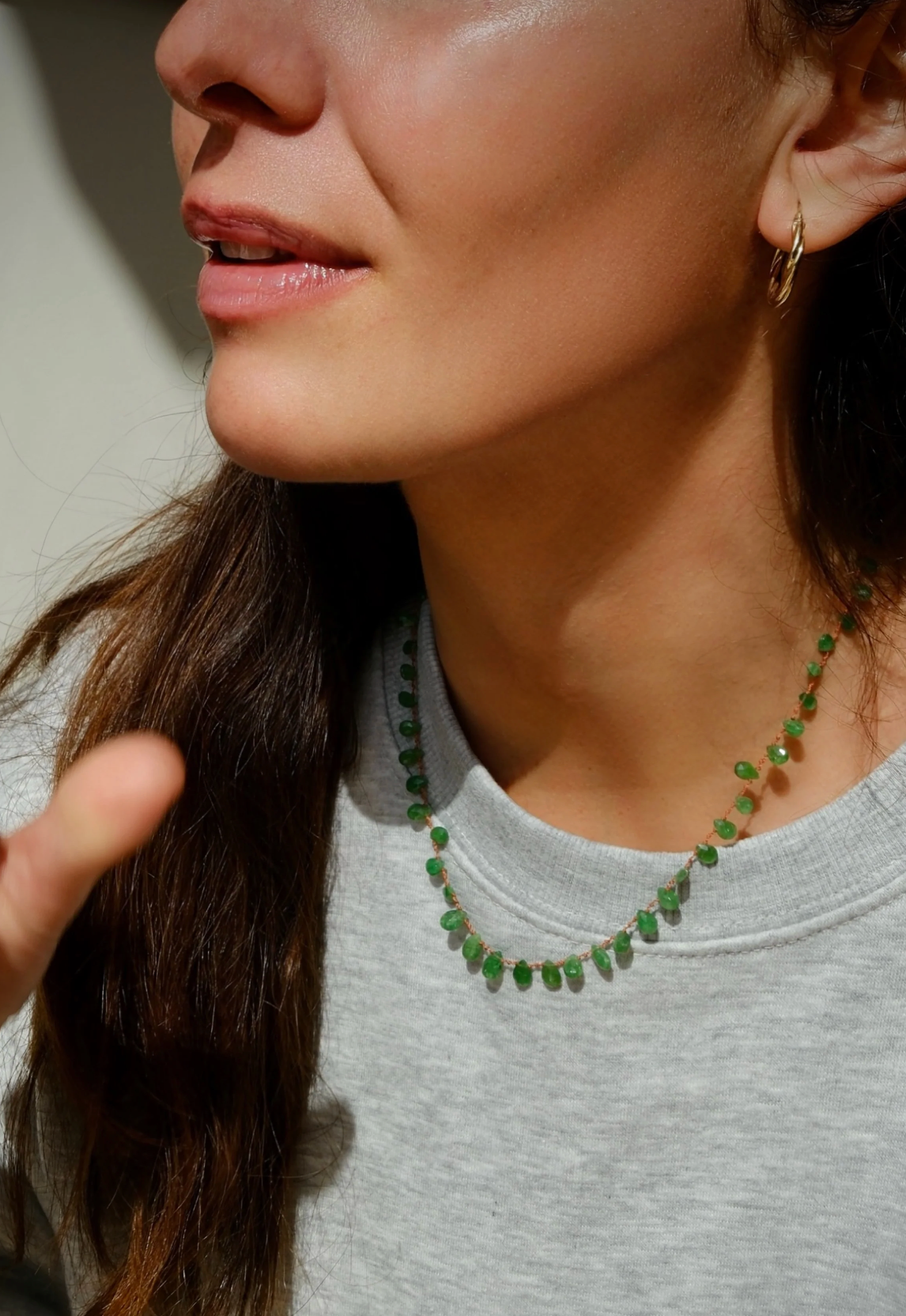 TSAVORITE NECKLACE