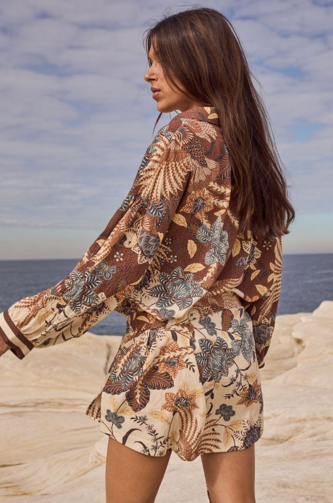 
                  
                    VOLCANO GODDESS SHIRT DRESS
                  
                