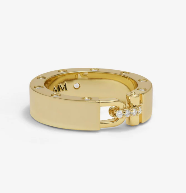 ASHLEY SMOOTH LOCK RING