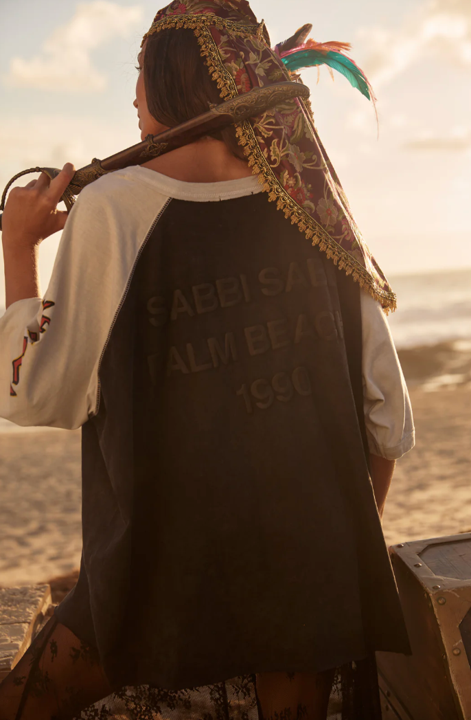 STAY WILD RAGLAN TEE