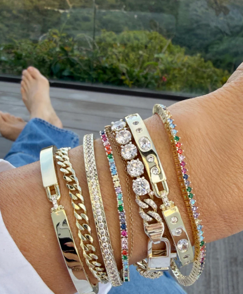 HEIRESS RAINBOW TENNIS BRACELET